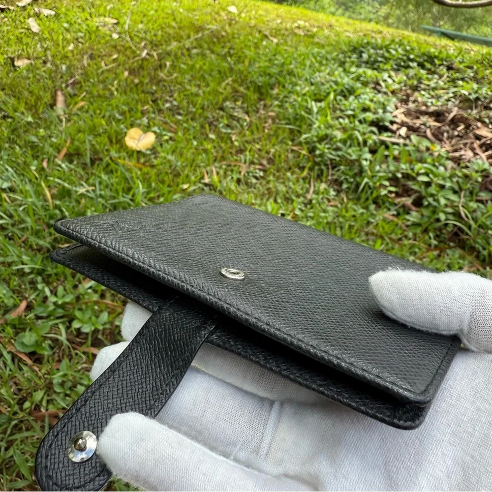 Louis Vuitton Taiga Leather Agenda Notebook Cover Agenda PM Authentic